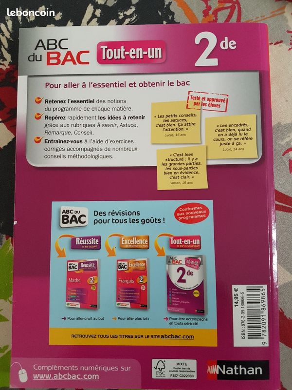 ABC du Bac Tout en un pour la Seconde (image 2)