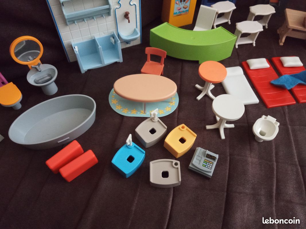 Gros Lot Playmobil Vrac – Personnages Et Accessoires Vintage