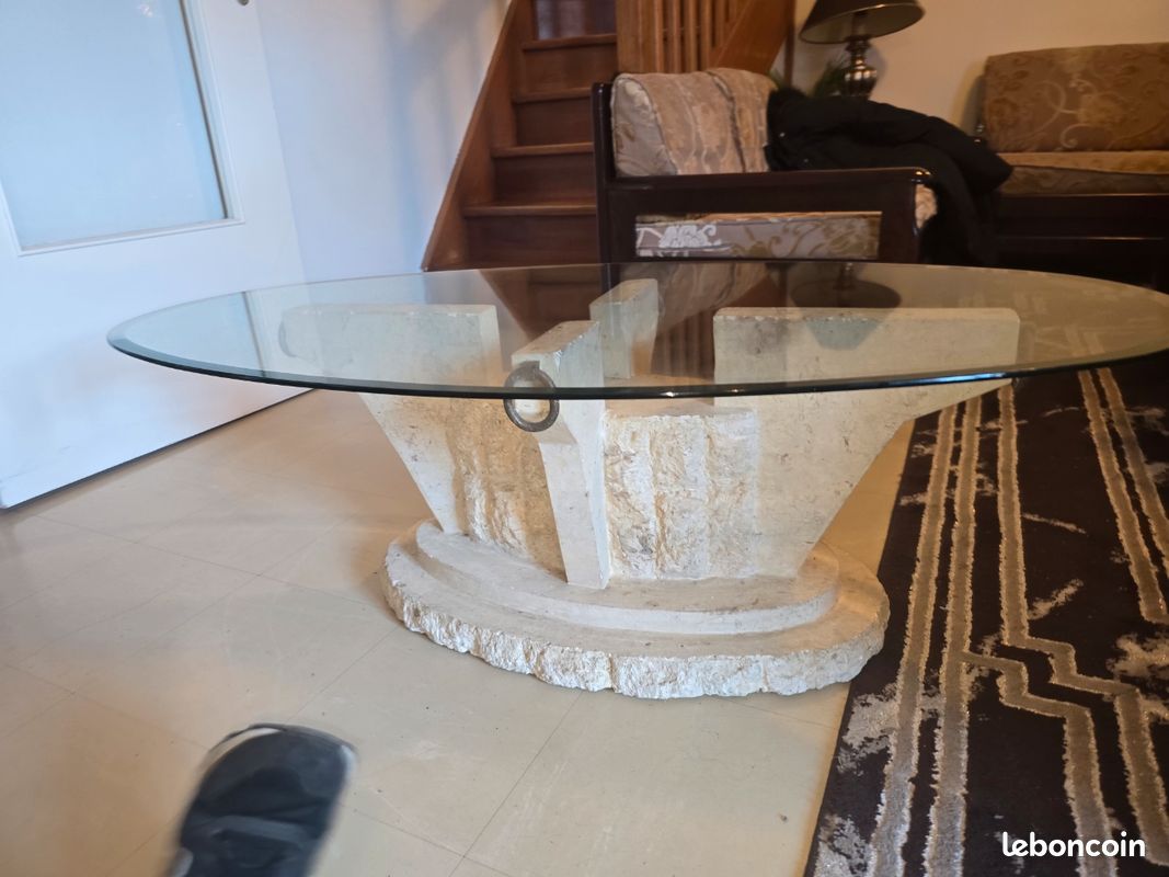 Table basse en verre (image 4)