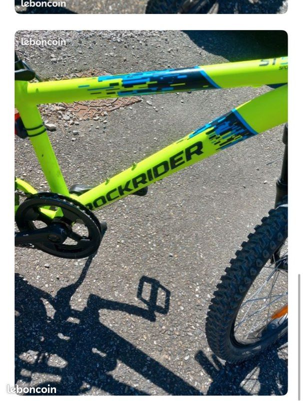 Vtt Rockrider 520 Jaune Rockrider Jaune Fluo Decathlon VTT Rock