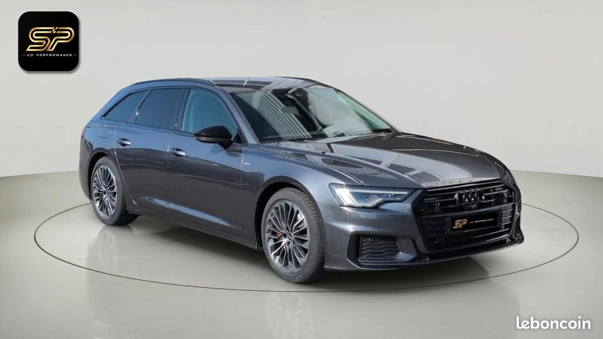 Audi A6 AVANT 55 TFSI e 367 ch quattro * Hybride Rechargeable * BVA * 360° * Cuir/Alcantara * Attelage (image 2)