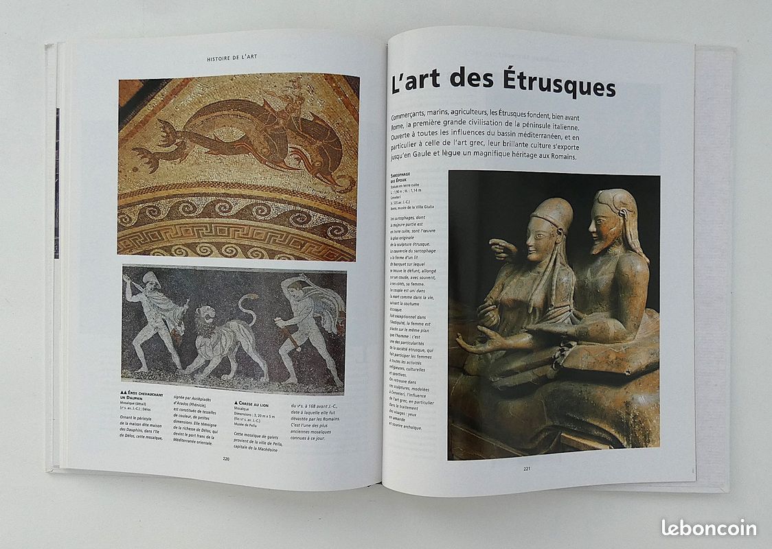 3 beaux livres sur l’histoire de l’Art, neufs, de la préhistoire à Byzance en passant par l’Egypte, la Mésopotamie, la Grèce, la Syrie, Rome . . (image 11)