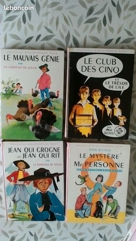 Lot 29 biblio rose verte (image 2)