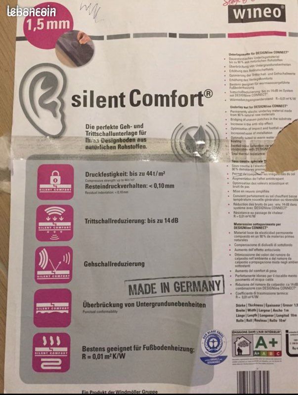 WINEO - Sous couche parquet « Silent Comfort » 1,5 mm (image 2)