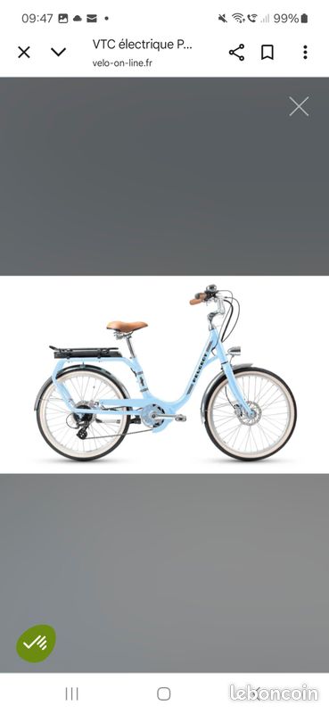 Peugeot électrique Peugeot ELC01 26 Vélos