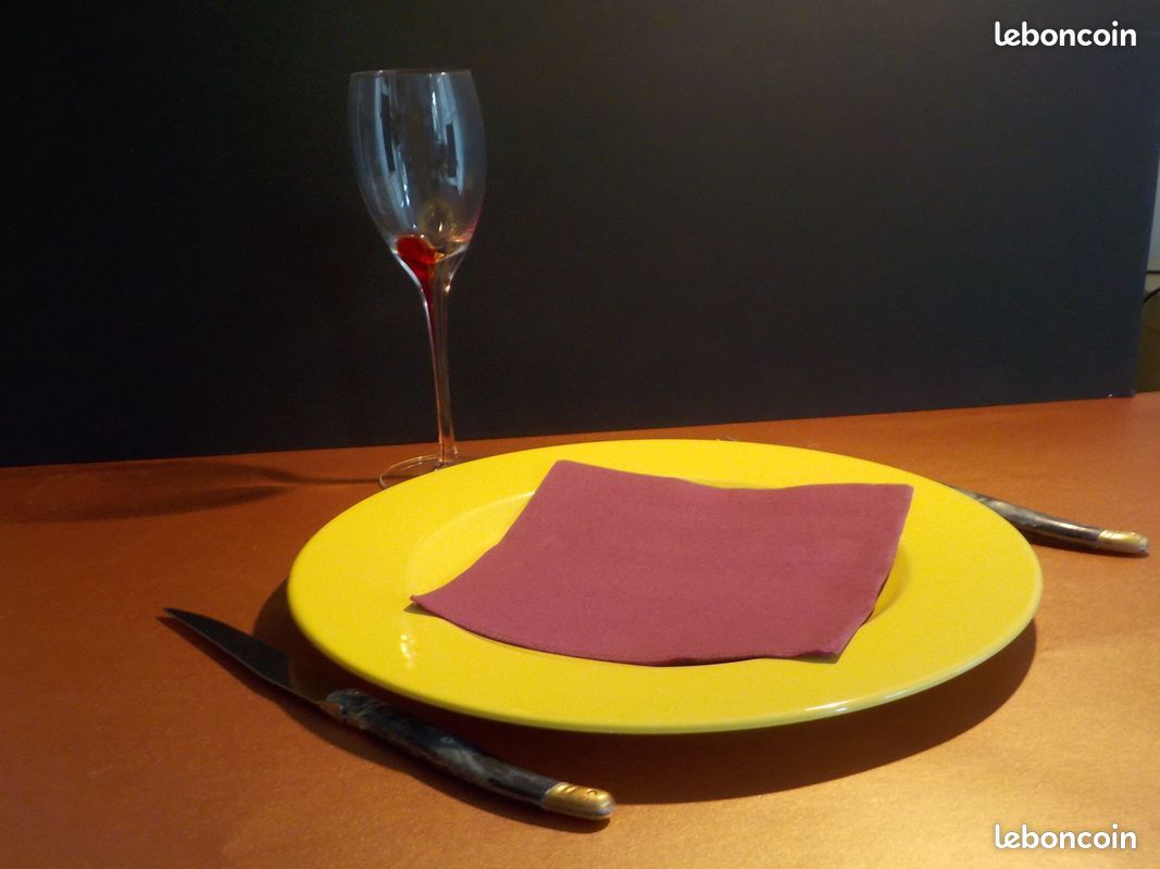 Assiette plates grand diametre 28 cm (image 1)