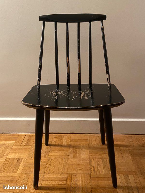 4 chaises scandinaves vintage (image 1)