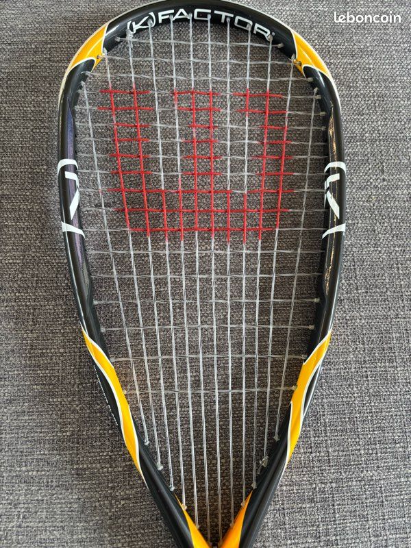 Raquette De Squash Wilson K Factor K145 – NEUF – Avec Poignée Plastique
