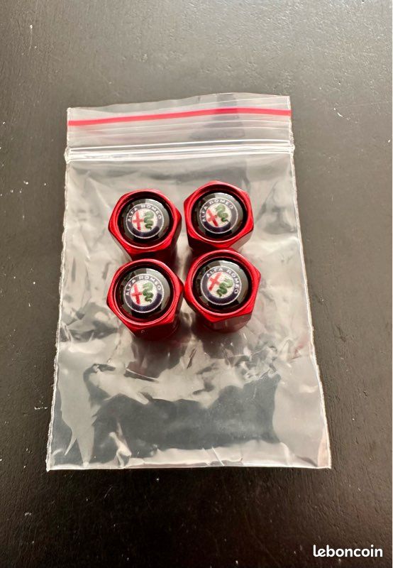 4 Pieces Bouchon Valve Pneu Voiture Pour Alfa Romeo Giulietta 2024 2025