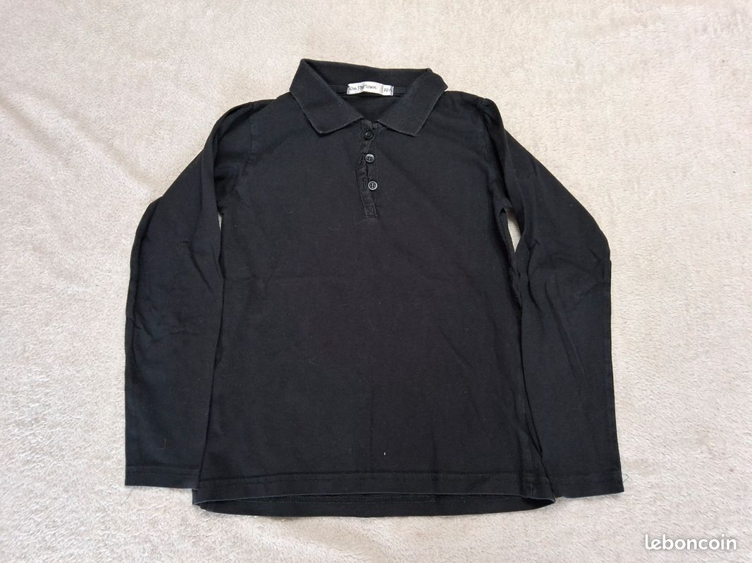 Chemise noire 10 ans (image 2)