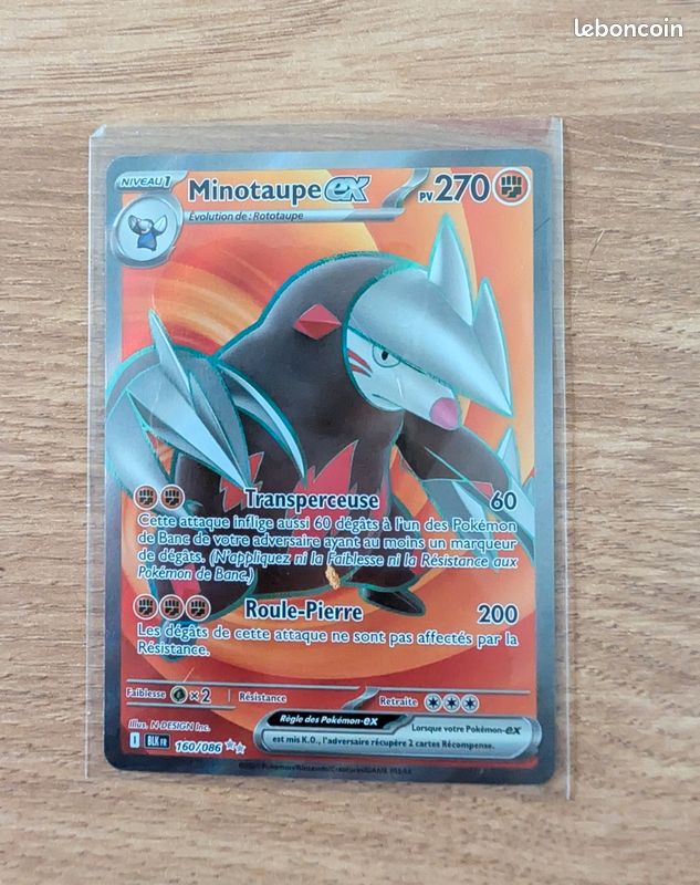 Peu commune - Pokemon - Forces Temporelles - Minotaupe 86/162