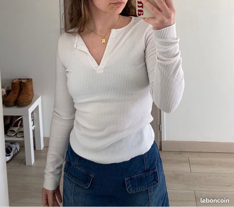 Haut blanc (image 1)