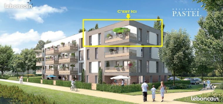 Appartement 3 pièces 64 m² · à Don · 64 m² · 768 €/mois