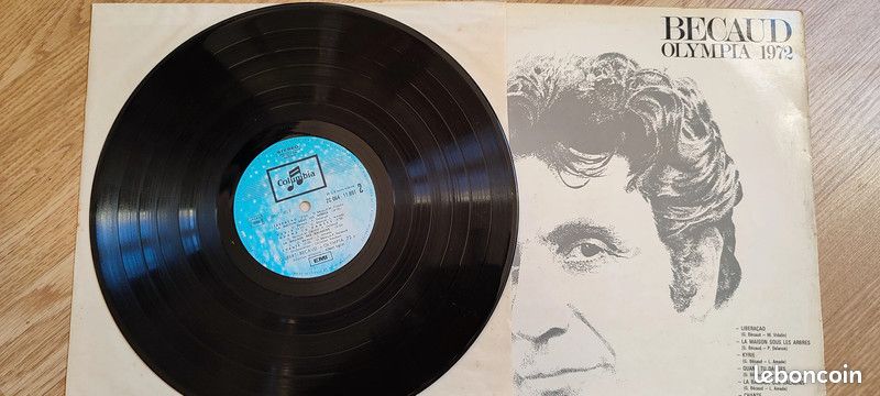 33 tours Gilbert Bécaud Olympia 1972 (image 4)
