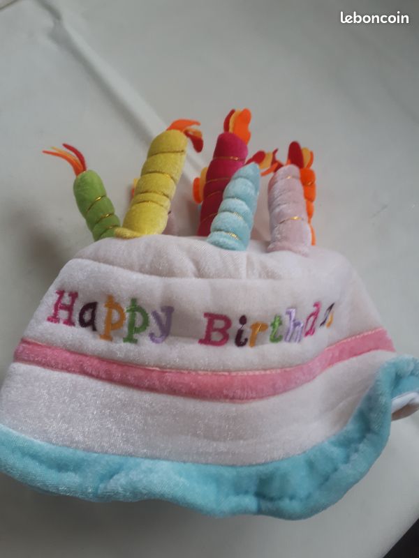 Chapeau avec bougies anniversaire (image 4)