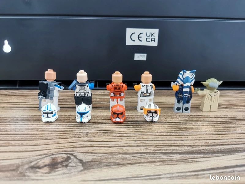 Figurines Lego Star Wars : Commandants Clones + Jedis (image 4)