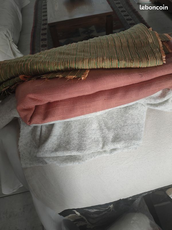 Lot 2 coupons tissu (image 1)