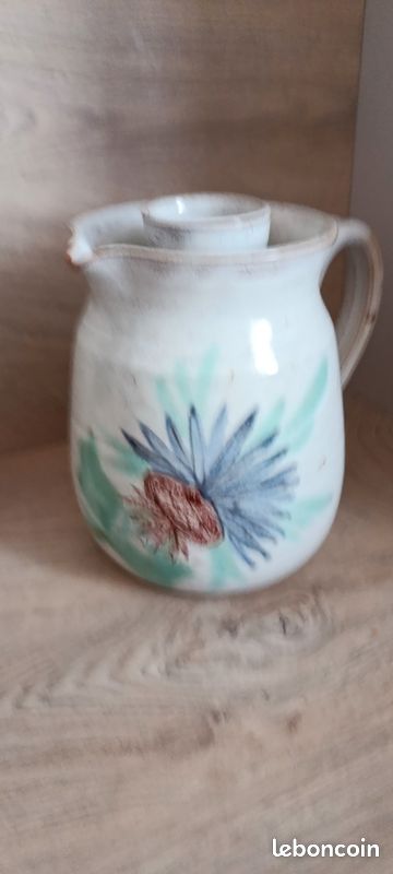 Réf G01 pichet pot pour garder les boissons fraîches au centre mettre des glaçons (image 3)