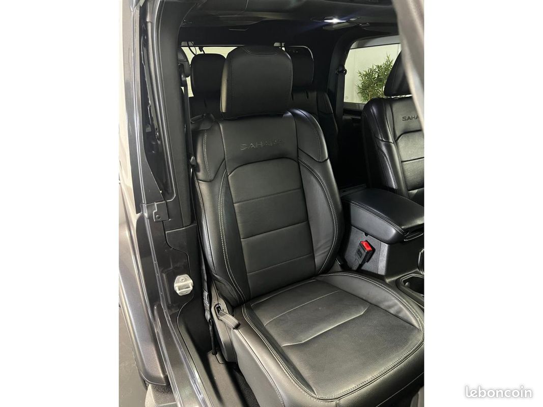 JEEP WRANGLER JL 3 PORTES 2.2 200ch SAHARA 4X4 BVA - 4 PLACES PAS DE MALUS - Suivi complet (image 12)