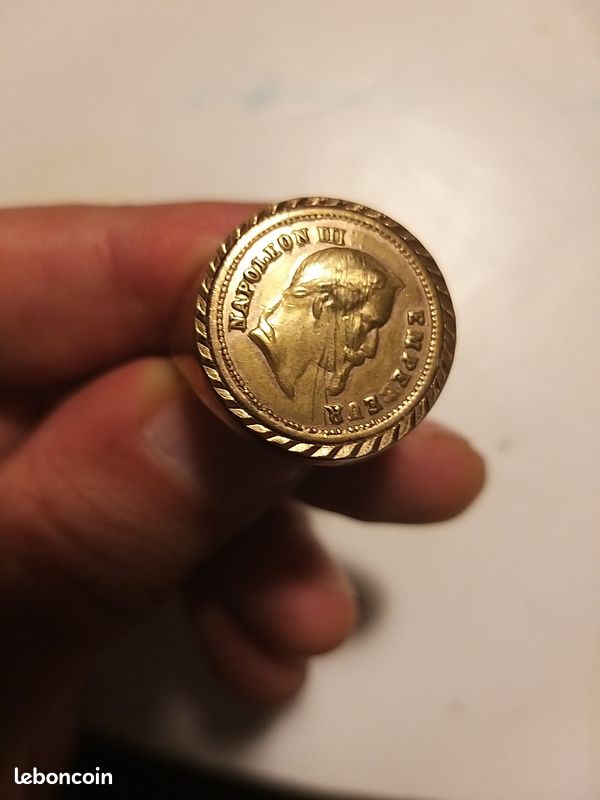 Bague napoléon en metal (image 1)