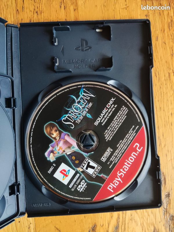 Jeu Star Ocean Pour PlayStation 2 - Version US - Bon état - Jeu Rétro PS2