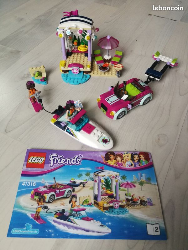 Lego Friends 41316 Le transporteur de hors-bord (image 2)