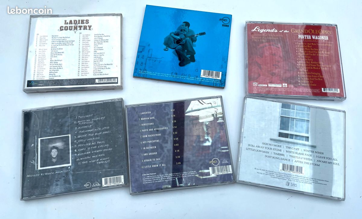 Lot de 6 CD Country / Folk ; Josh Rouse, Porter Wagoner,.... (image 2)