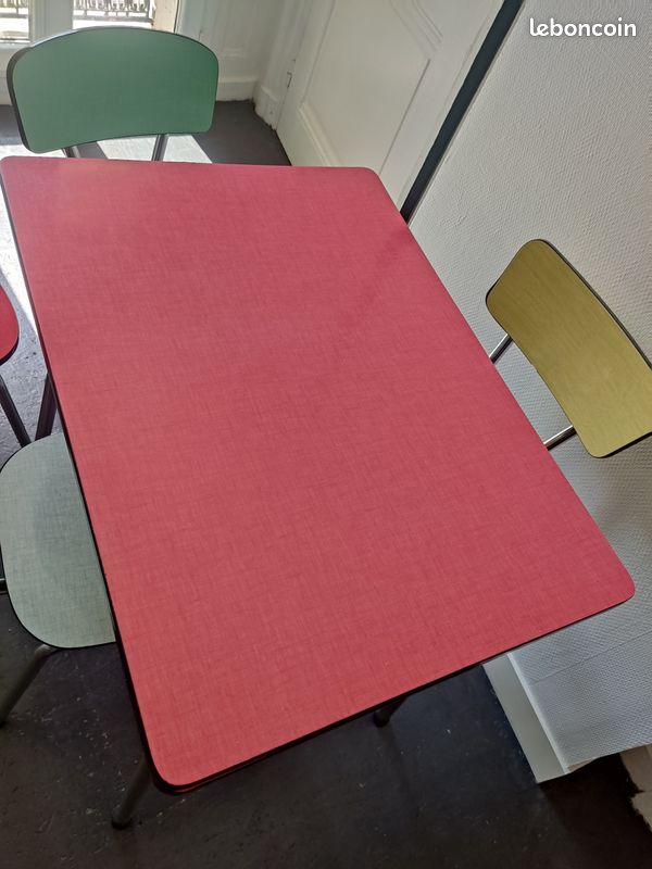 Table et chaises formica Vintage (image 6)