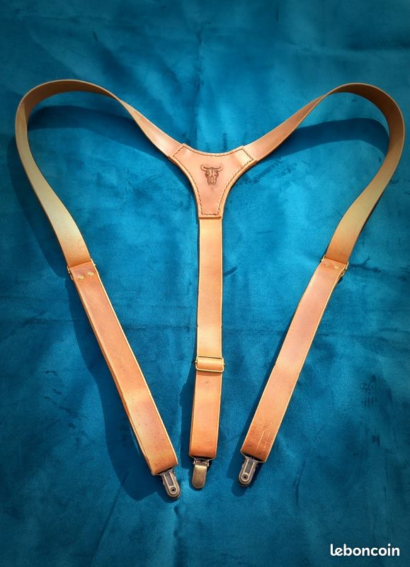 Bretelles en cuir (image 1)