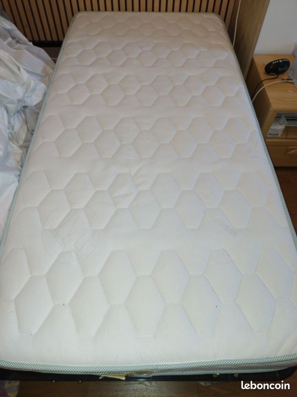 Matelas Mérinos 1 place 90 x 190 (image 1)