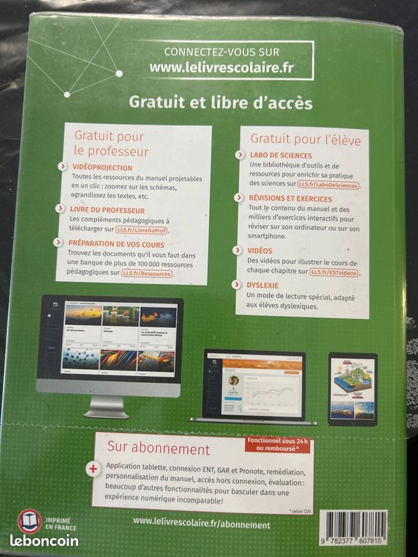 Livre enseignement scientifique terminale édition le livre scolaire (image 2)