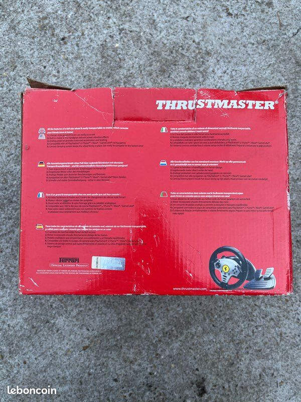 Kit Volant FERRARI TRUSTMASTER vibrant (image 3)