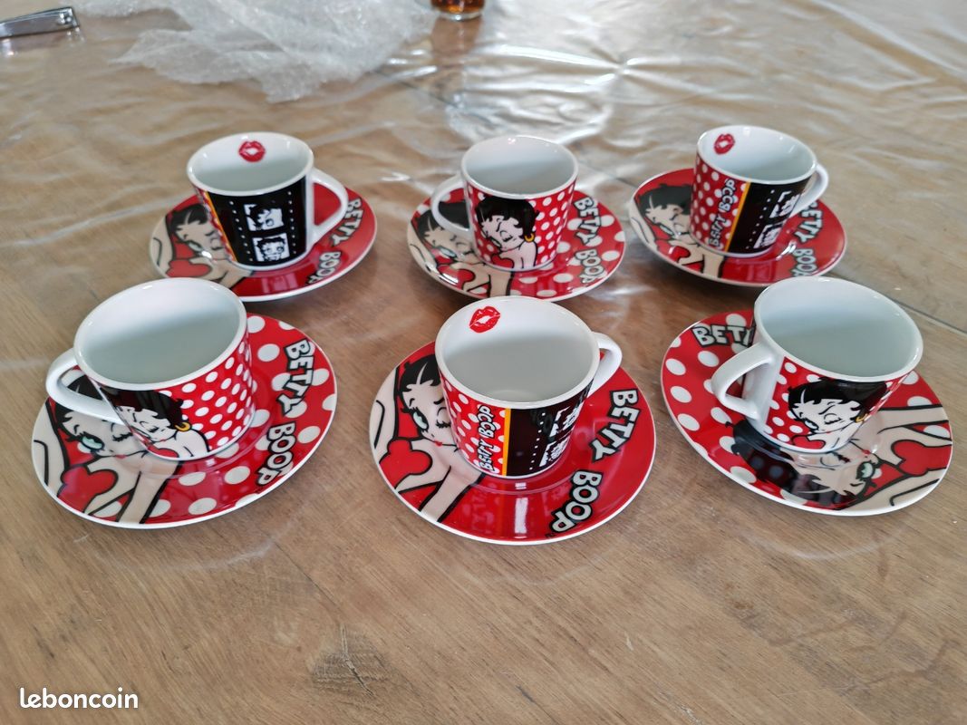 Tasse à Café En Céramique « I Love Betty Boop » - Cadeau Fantaisie
