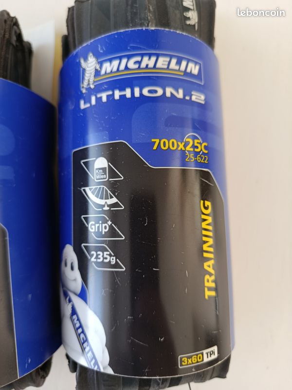 Par Pneu Michelin Lithion 3 Speed 700 X 25 Bike Kevlar 700x25