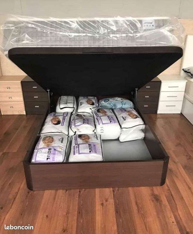 Liquidation lits coffres matelas haute gamme direct d'usine (image 4)