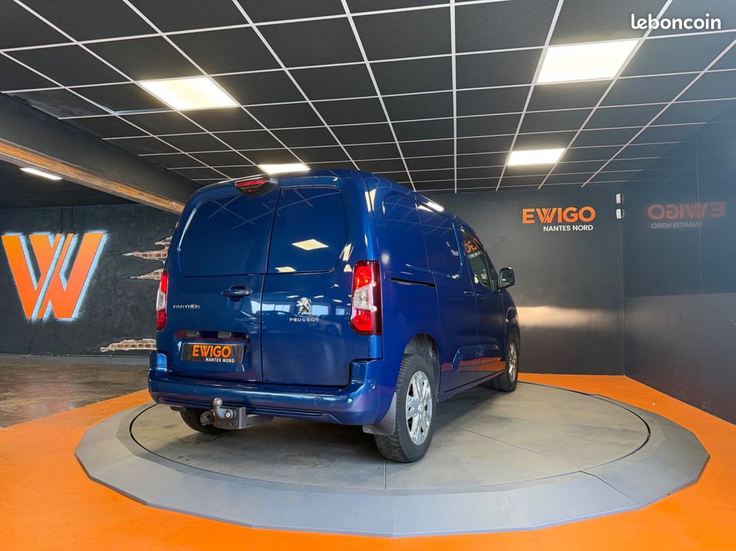 Peugeot partner vu fourgon 1.5 bluehdi 130 1000kg l1 m 10409 ht / attelage / caméra de recul (image 26)