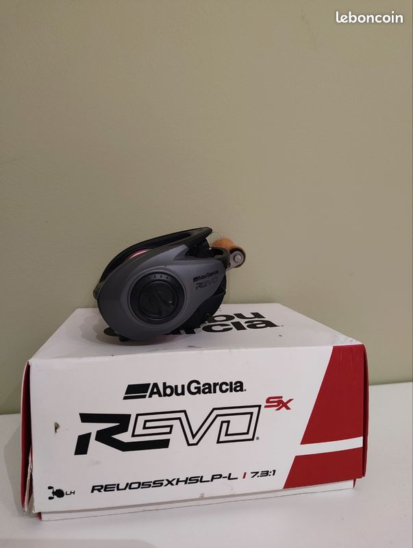 Moulinet Lancer Abu Garcia REVO Big Shooter Compact 8 - Occasion Japon - Pour Pêche Fraîche