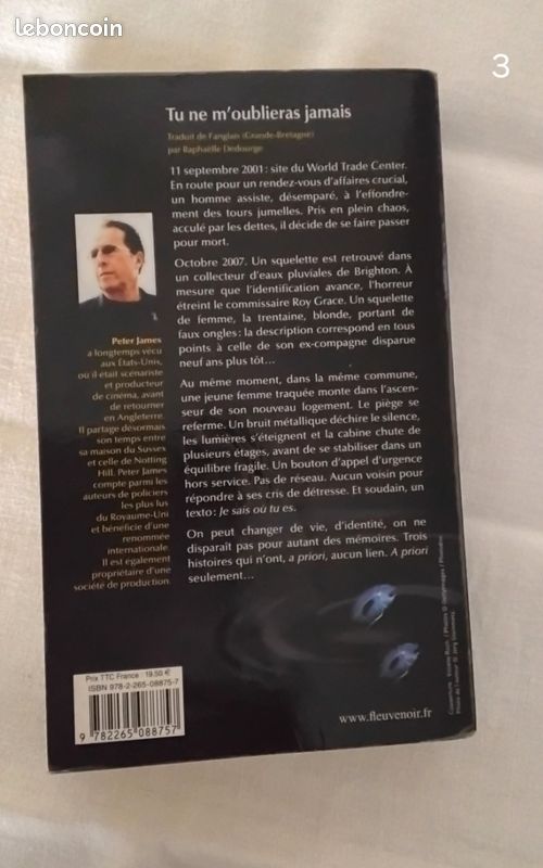 Livre : tu ne m’oublieras jamais (image 2)