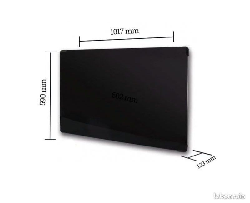 Radiateur électrique verre 1500W steiner neuf vendu avec facture garantie (image 2)