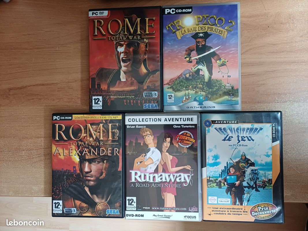 Lot 25 Jeux PC - Année 2000 à 2006 (image 3)