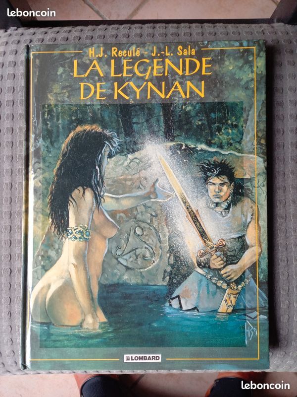 HJ.RECULE JL SALA RARE EDITION ORIGINALE La légende de Kynan Heroic Fantasy 1993 (image 1)