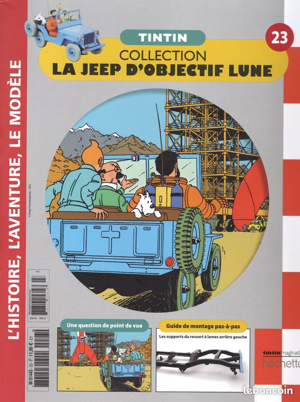 Supports des ressorts à lames arrière droit et gauche de la jeep d’objectif lune – fascicules 22-23 (image 6)