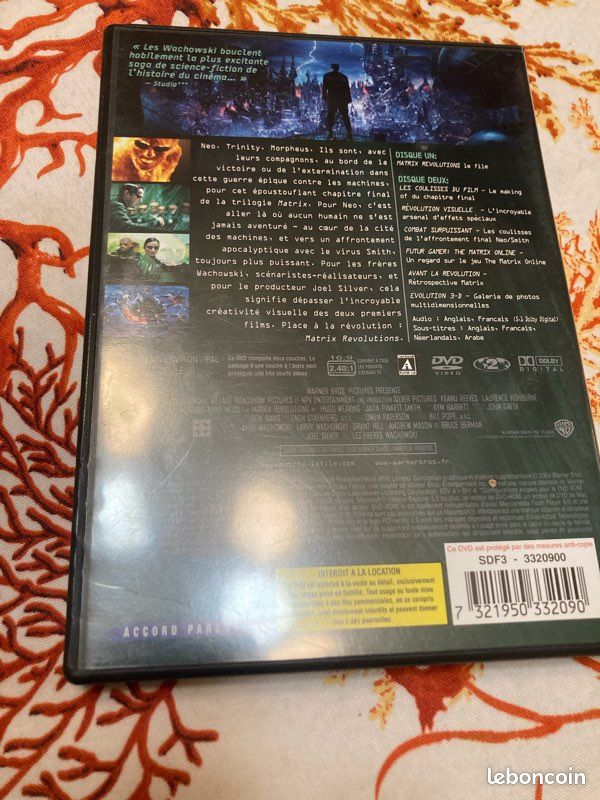 Matrix révolutions double dvd (image 2)