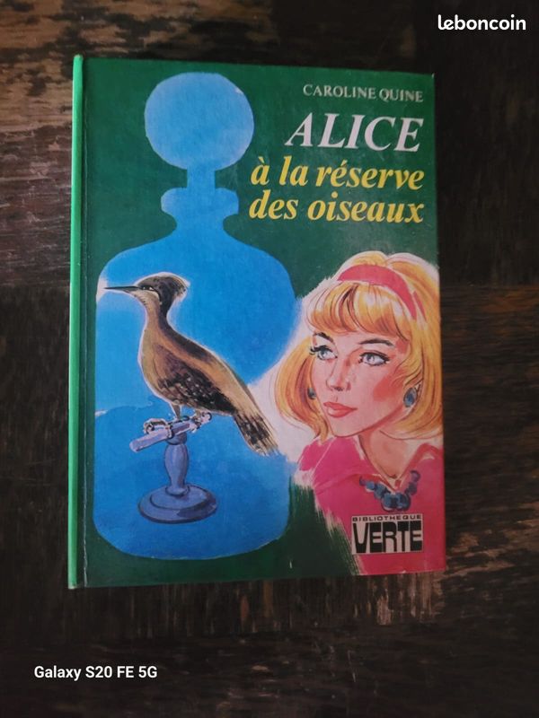 Livre « Alice à la réserve des oiseaux » (Bibliothèque verte) (image 1)