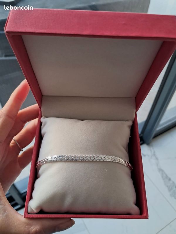 Bracelet homme argent 925 neuf (image 1)