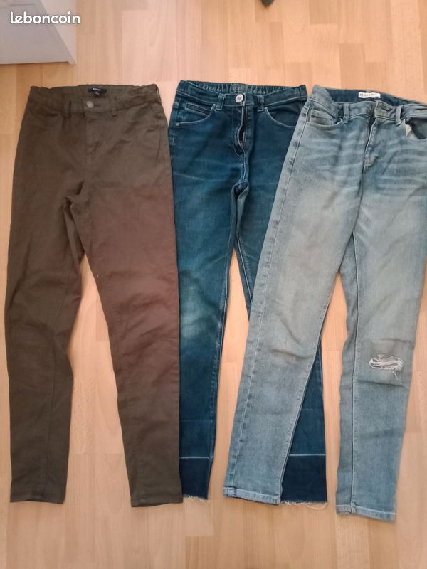 Jeans fille 14 ans/ XS (image 7)