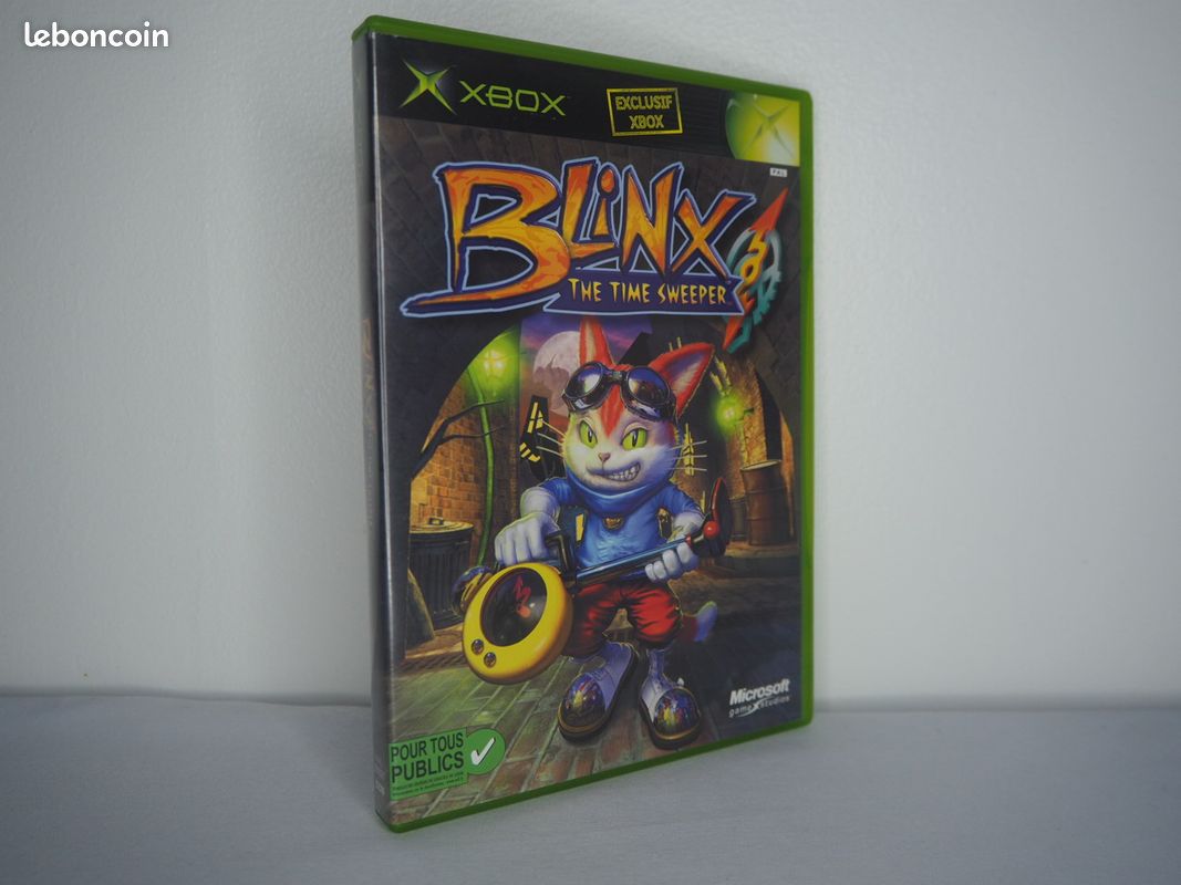 Jeu Blinx: The Time Sweeper Sur Xbox – Version Française – Très Bon état