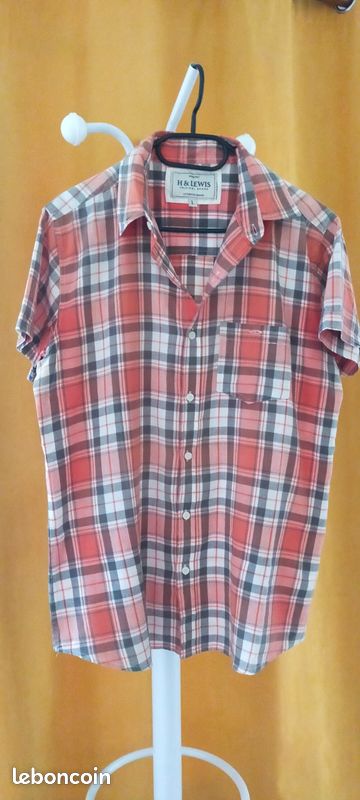Chemise à carreaux H& Lewis (image 6)