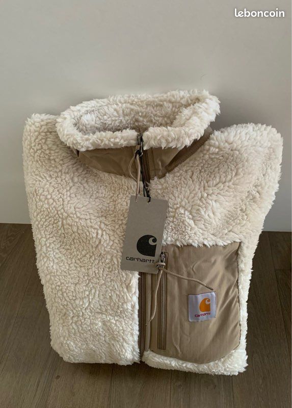 Polaire Carhartt Wip Veste Polaire Homme Beige Sportswear Urh
