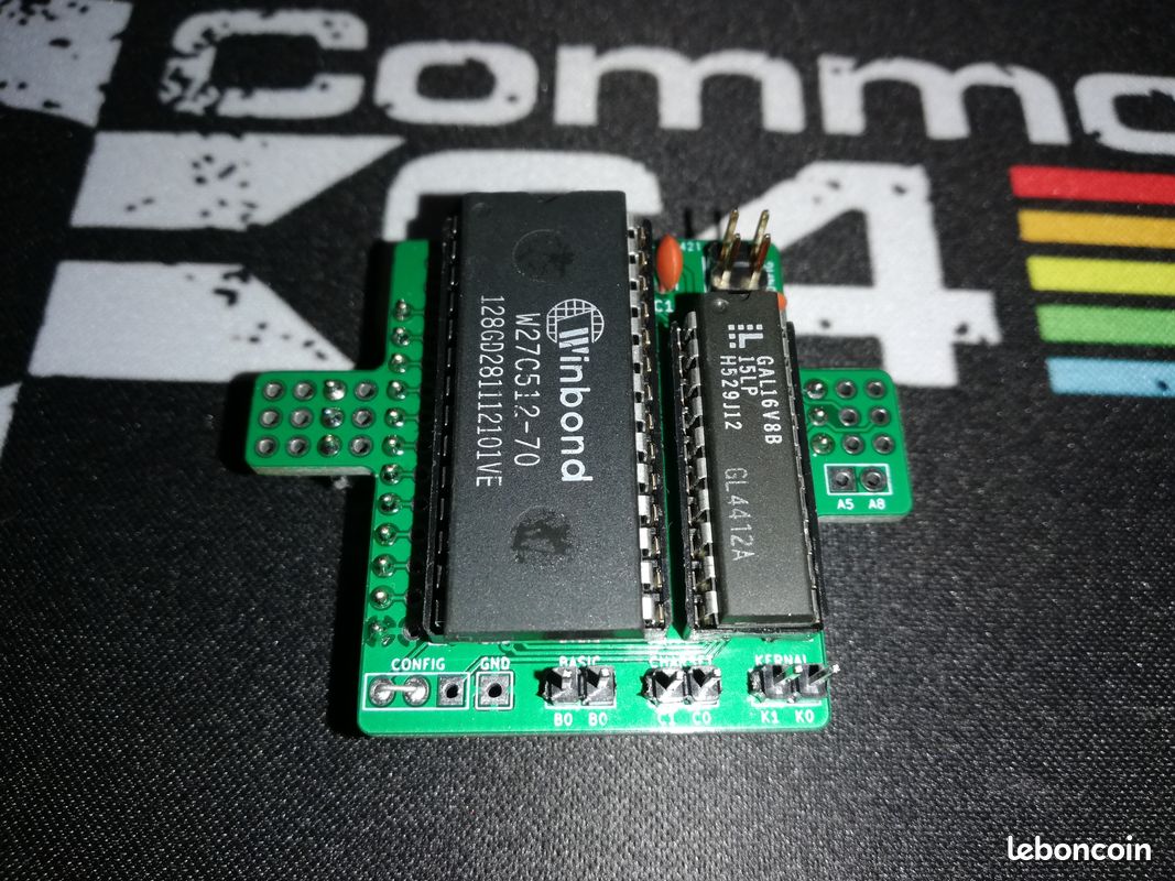 C64 Rom Files Commodore 64/64C/SX64 rom de remplacement Reprom64 - Accessoires ...
